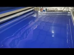 Blauwe HDPE geomembraan voor mijnbouw, uitlogingsvelden en tailingsdammen