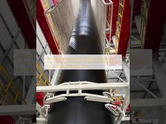 Prikweerstand 20N HDPE geomembraanvoering met rek bij breuk van 700 procent en scheurweerstand 25KN per meter