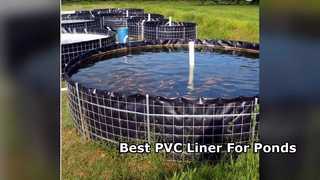 Gladde oppervlaktepvc Geomembraanvoeringdikte 0,2 ~ 3 mm voor het voeden van garnalenvissen