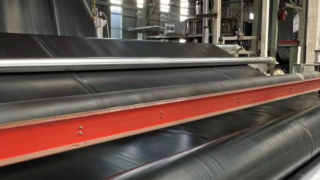 zwarte HDPE geomembraan voering