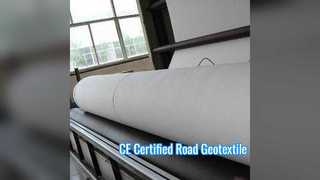 CE-gecertificeerd EN 13249 niet-geweven geotextiel voor wegenprojecten