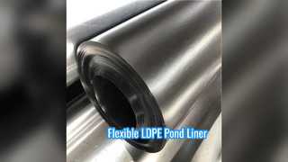 Flexibele LDPE-vijverfolie voor aquacultuur 0,1 mm tot 0,5 mm