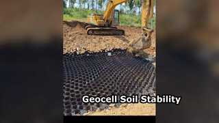 HDPE Geocell bodemstabilisatie ASTM ISO
