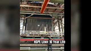 HDPE-geomembraanvoering Levensduur van 10 jaar