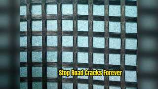 Glasvezel Geogrid voor duurzame wegstabilisatie