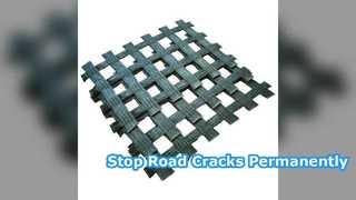 High Strength Fiberglass Geogrid for Road Reinforcement