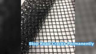 Glasvezel Geogrid wegversterkingsoplossing