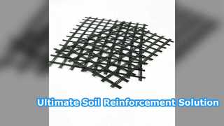 Uniaxiaal geogrid met hoge sterkte voor bodemstabilisatie