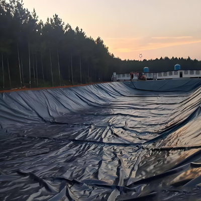 HDPE-geomembraanvoering voor het opvangen van regenwater voor ondergrondse opslag