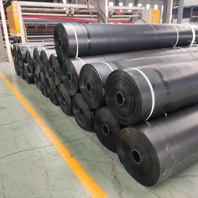 Hoge treksterkte HDPE Geomembraan ≥15MPa Scheursterkte ≥25KN/m