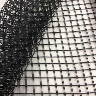 Pp-Basaltvezel Geogrid voor Spoorweg 200m Alkali Bestand