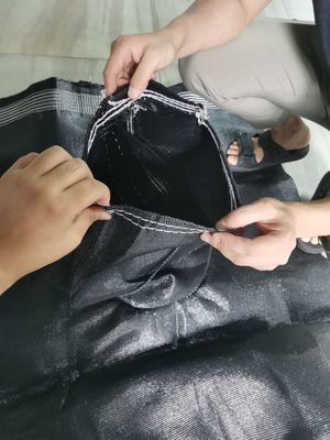 Op maat gemaakte geotextielontwateringbuizen die hoge temperatuurbestendigheid bieden voor het herstellen van zandgevulde kofferdammen en het herstellen van land