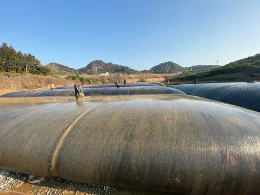 0.4mm open filterzakjes in zwart/zand voor zware filtratie in industriële toepassingen