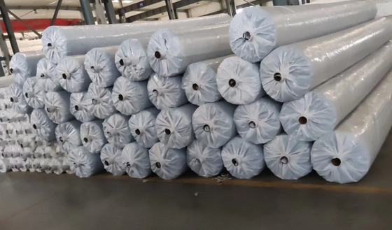 5Geweven geotextielstof met een breedte van 0,2 m, met een sterkte van 10% verlenging en een sterkte voor zware werkzaamheden van ≥ 12KN