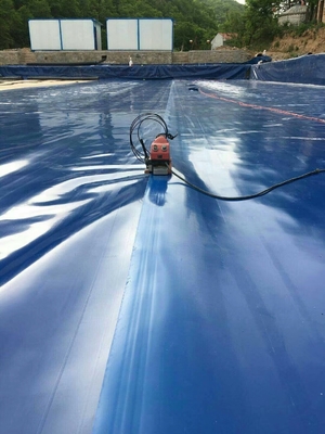Zwembadhdpe Voering 1.5mm van Geomembrane Blauwe Stortplaats