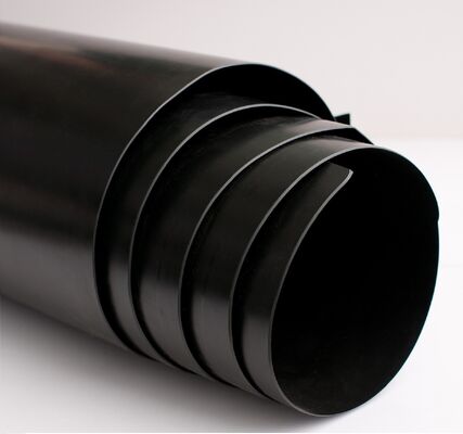 0.5mm HDPE Geomembrane Liner glad hoog trekvermogen ondoordringbaar voor dammen en reservoirs