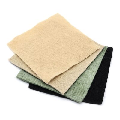 Pet/PP niet-geweven geotextiel met korte vezels, naaldvilt, voor tijdelijke stabilisatie van toegangswegen