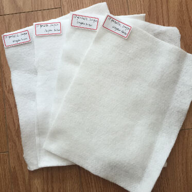 Pet/PP niet-geweven geotextiel met korte vezels, naaldvilt, voor tijdelijke stabilisatie van toegangswegen