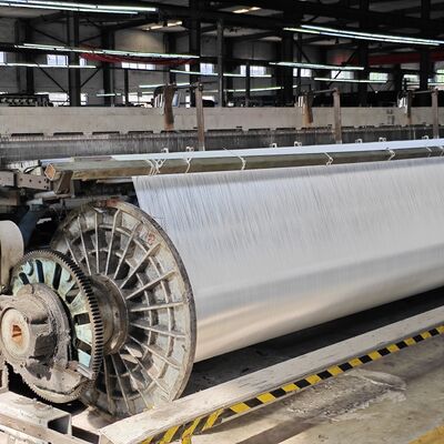 200 kN/m Ultra-hoge sterkte PET Geweven Geotextile Stof Voor Zwakke Fundamenten Verbetering