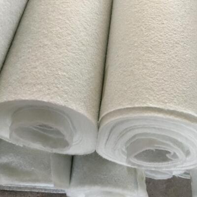 Geotextiel met een hoge sterkte van PET, geperst met een naald van korte vezels