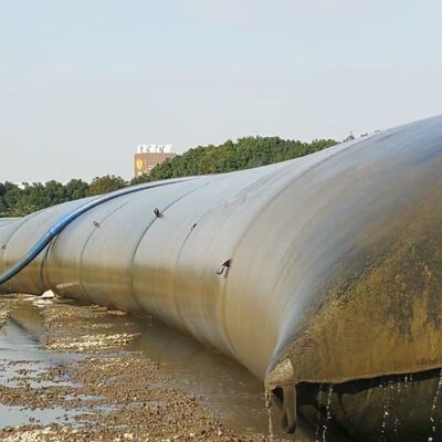 Bestand tegen hoge temperaturen geweven geotextiel ontwateringsbuis voor ontwatering van palmolieslib