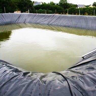 Duurzame geomembraanliner uit HDPE Landbouwlandbouwpoelliner voor veilige aquacultuur