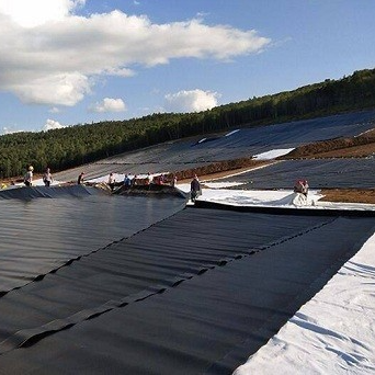 HDPE-geomembraanvoering voor wateropslagreservoirs in de landbouw
