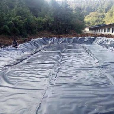 HDPE-geomembraanvoering voor het opvangen van regenwater voor ondergrondse opslag