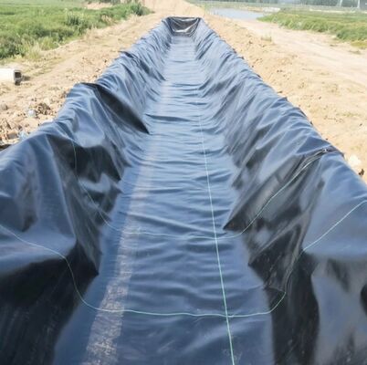 Voering van irrigatiekanalen HDPE-geomembraanvoering voor waterbeschermingskanalen