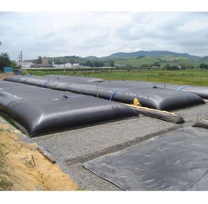Zwarte zand geotextiel ontwatering buizen essentieel voor zand gevulde Cofferdam Reclamation en Land Reclamation toepassingen