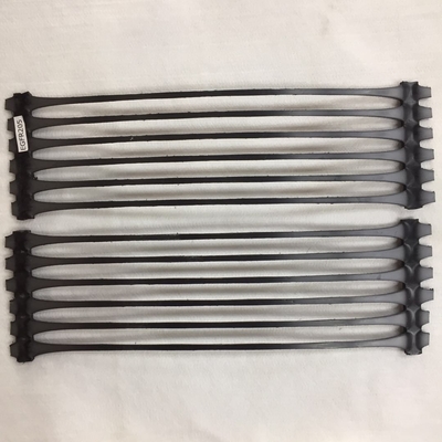 Pp-HDPE Plastic de Stabilisatienet van Geogrid Mesh Uniaxial Geogrid Universal Soil