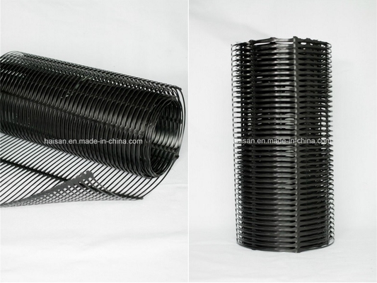 Pp-HDPE Plastic de Stabilisatienet van Geogrid Mesh Uniaxial Geogrid Universal Soil