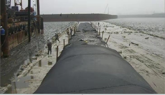 De Modder van het polyesterafvalwater het Ontwateren Zakken Kustbescherming