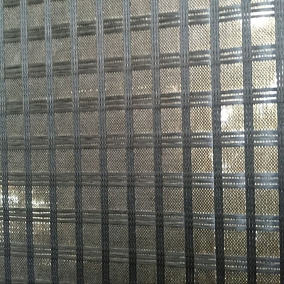 Geogrid van glasvezel bedekt met polymeer voor Biaxial Warp-toepassingen in rollen van 50-100 m