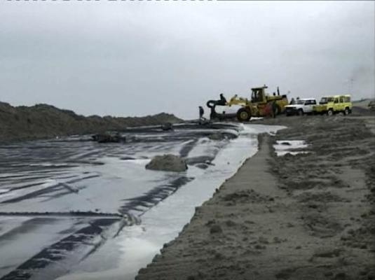 Lichte C12.6L25 Uitstekende UV-bestandheid Geotextiel ontwateringsbuizen voor ontwatering