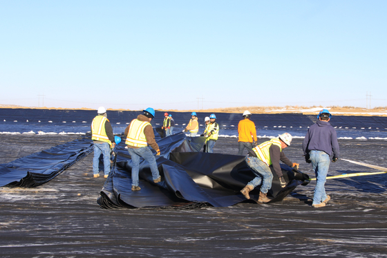Ondergrondse Waterdichte HDPE Stortplaatsvoering Geomembrane 4mm