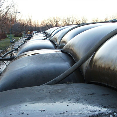 Aangepaste lengte geotextiel ontwateringsbuizen voor ontwatering van rioolslib Openingsgrootte 0,2-0,8 mm Aangepast