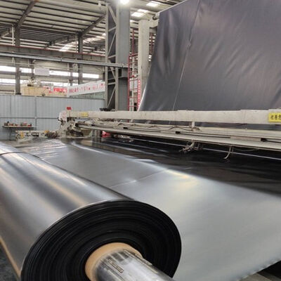 HDPE/LDPE/EVA HDPE Geomembraan Liner Met Waterdichtheid En Verouderingsbestendigheid Voor Dam- en Vijverbekleding